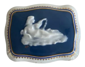 Mid 20th Century Blue & White Limoges Box