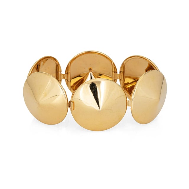 Van Cleef & Arpels Van Cleef & Arpels Chapeau Chinois Bracelet 18k Gold Paris Estate VCA For Sale - Image 4 of 4