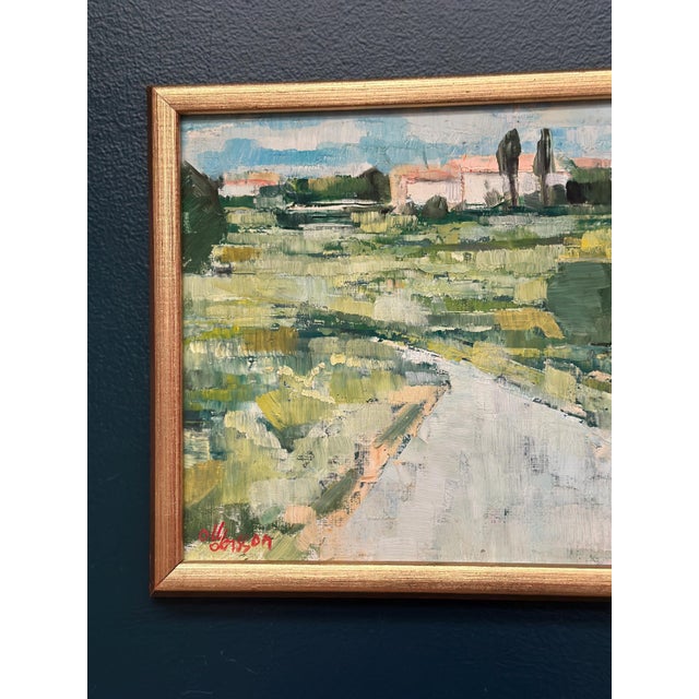 Olle Larsson, Path, 1960s, Oil on Panel, Framed For Sale - Image 16 of 18