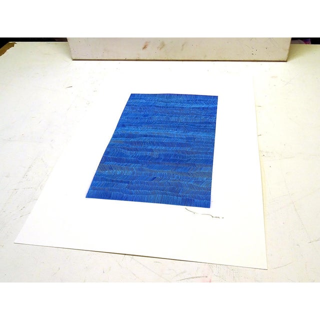 "Grand Carré Long 2025 - 03" Original Drawing by Tehos For Sale - Image 4 of 4