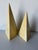 Ivory 1980s Postmodern Tessellated Bone Pyramid Obelisk Sculptures – A Pair For Sale - Image 8 of 12