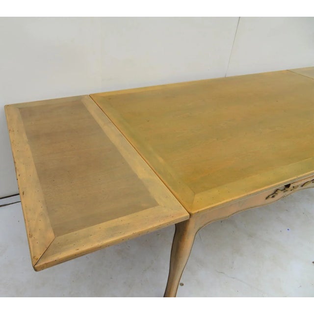 Mid 20th Century Country French Style Refectory Dining Table For Sale - Image 5 of 7
