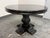 Traditional Aspen Antique Ebony Round Dining Table, 48 Inches. For Sale - Image 3 of 12