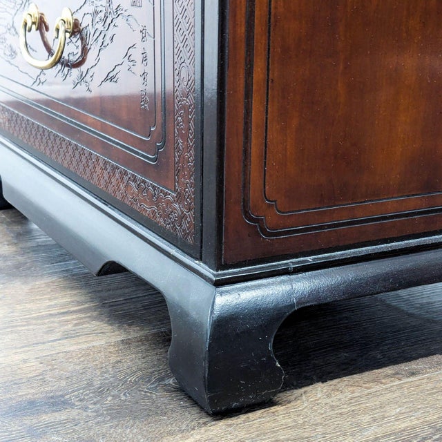 Vintage Drexel Heritage Connoisseur Nightstand For Sale - Image 11 of 12