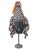 1980s Vintage Large African Tribal Beaded Kuba Royal Head Mask/Helmet Congo 22" H For Sale - Image 5 of 13