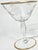 Glass Vintage Art Nouveau Cut Crystal Art Nouveau Champagne Coupes - a Pair For Sale - Image 7 of 11