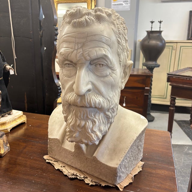 Guido Galetti, Bust Sculpture, 1948, Marble, in Flawless conditions. Designed 1920 to 1949