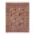 Shabby Chic Floral Square 1990's Pak-Persian Gray/Gray Wool Rug - 7'11'' X 8'1'' For Sale