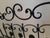 Vintage Wroth Iron Magazine Holder For Sale - Image 4 of 11