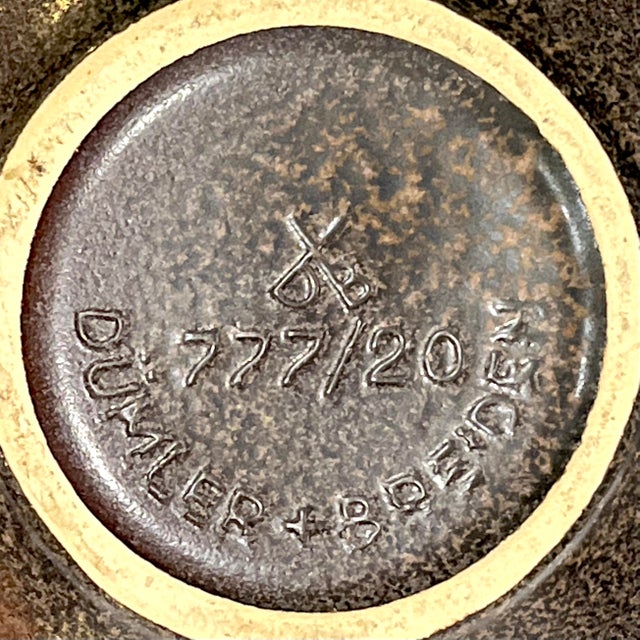 1970's Brutalist Pottery Orion Vase - Dumler & Breiden Germany For Sale - Image 12 of 12