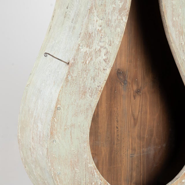 19th Century Swedish Green Mora Grandfather Clock For Sale - Image 9 of 11