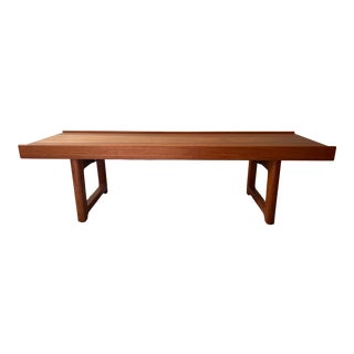 Torbjørn Afdal Krobo Teak Bench or Coffee Table, for Mellamstrands Bruksbo For Sale