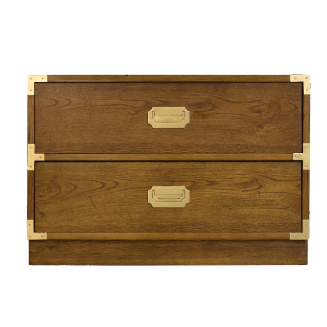 1970s Campaign Nightstand - Single Unit For Sale - Image 10 of 10