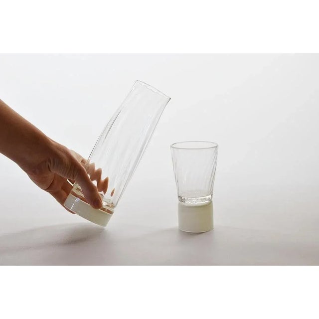 Carafe and Glass by Atelier George, Set of 2 For Sale - Image 4 of 5