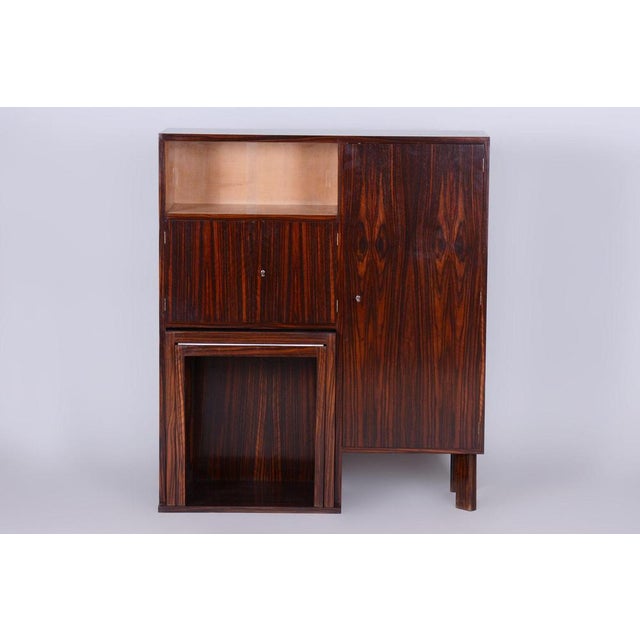 This exceptional piece of furniture is a perfect example of Czech Functionalism in all its glory. The secretary includes...