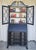 Vintage Chippendale Style Secretary desk with integrated Hutch. Drop wooden secretary leaf, with lots of cubbies to store...