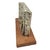 Ben Zion 925 Sterling Silver Sculpture Wailing Wall on Marble Base For Sale In New York - Image 6 of 9
