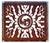 Metal Steel Torch Cutout Panel With Flame and Phoenix Design For Sale - Image 7 of 7