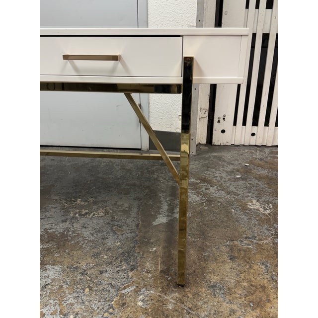 White Office Star Products Broadway Desk For Sale - Image 8 of 12