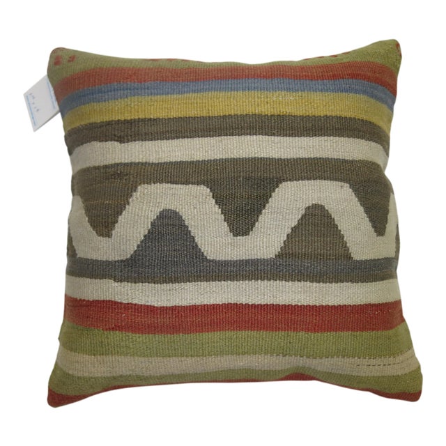 Vintage Kilim Pillow For Sale