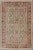 Pink, Ivory, Mocha Brown and Green Floral Design Mid-Century Turkish Oushak Rug For Sale - Image 9 of 9