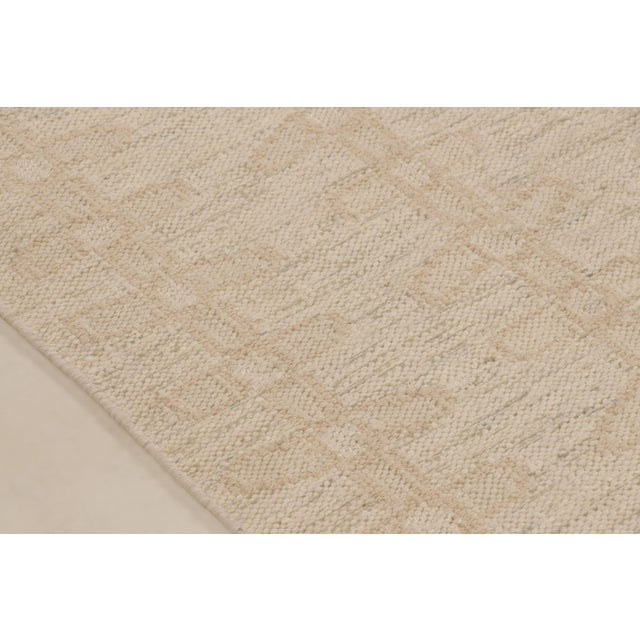 Rug & Kilim Contemporary Scandinavian Style Geometric Wool Rug, by Rug & Kilim, India For Sale - Image 4 of 10