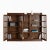 Mission Oak 3 Door Display Bookcase For Sale - Image 17 of 18