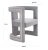 2020s Ada Grey Velvet Chair For Sale - Image 5 of 7