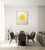 Abstract Contemporary Abstract Acrylic on Canvas "Light Interaction (Naples Yellow Light)" by Andy Harwood For Sale - Image 3 of 4