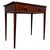 A refined 18th-century English writing table, finely crafted from mahogany and distinguished by elegant proportions,...