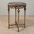 Taupe Antique French Louis XVI Stripped Marble Top Occasional Table For Sale - Image 8 of 18