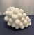 Late 20th Century Vintage Boho Chic Monumental White Laquered Grapes - Newly Painted For Sale - Image 5 of 10