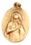 19.2k Gold Our Lady of the Immaculate Conception Pendant For Sale