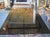 1970s A French 1970s Wrought Iron and Brass Dining Table With Smoked Glass Top For Sale - Image 5 of 18