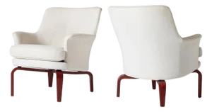 1980s Pilot Lounge Chairs by Arne Norell - A Pair