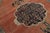 Antique Bidjar Style Wool Rug in Terracotta & Indigo, Hand-Knotted Medallion For Sale - Image 11 of 12