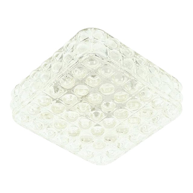 Mid-Century Bubble Glass Ceiling Light/Flush Mount by Helena Tynell for Limburg, Germany, 1970s For Sale