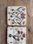 Late 20th Century Verta Botanical Tulip Travertine Stone Coasters – Set of 3 For Sale - Image 4 of 11
