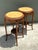 Chocolate Vintage Louis XV Stone Top Side Tables - A Pair For Sale - Image 8 of 12