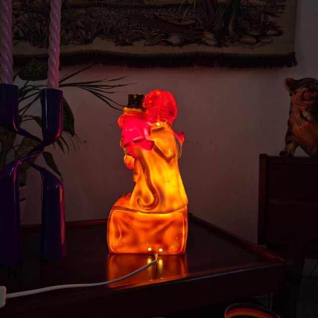 Vintage Pippi Longstocking Table Lamp from Heico, 1980s For Sale - Image 10 of 12