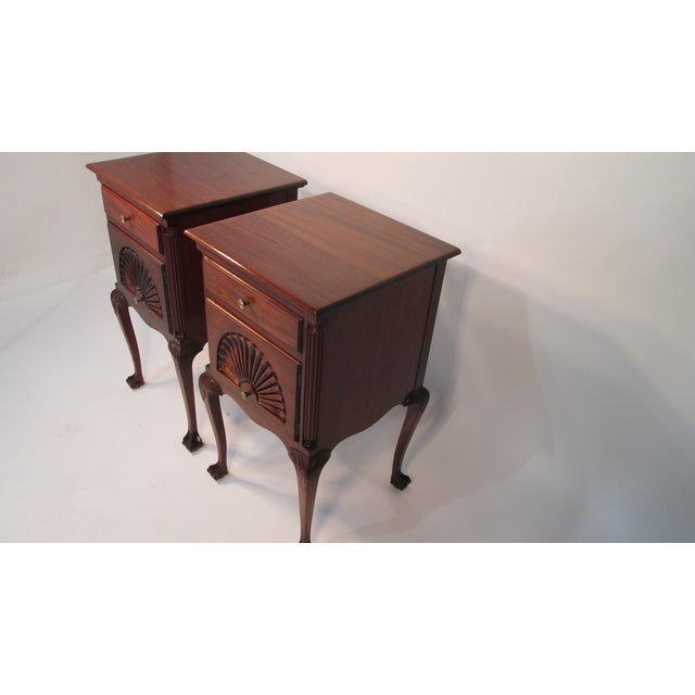 1940s Traditional Mahogany Nightstands a Pair Chairish