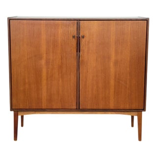 Vintage Highboard in Teak For Sale