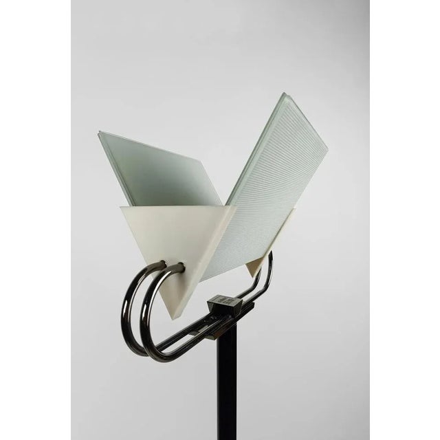 Italian Postmodern Floor Lamp attributed to Perry A. King & S. Miranda for Arteluce, 1980s For Sale - Image 14 of 18