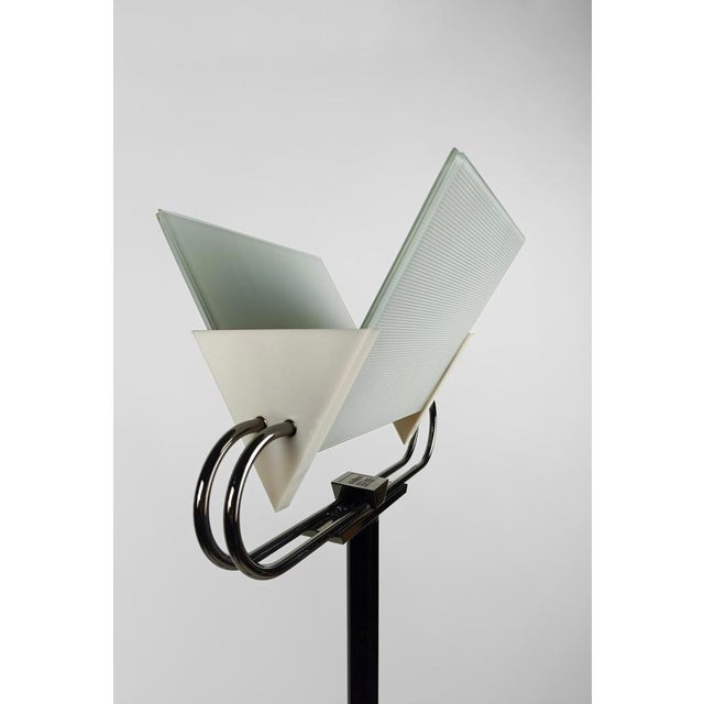 Italian Postmodern Floor Lamp Design attributed to Perry A. King & S. Miranda for Arteluce, 1980s For Sale - Image 14 of 18