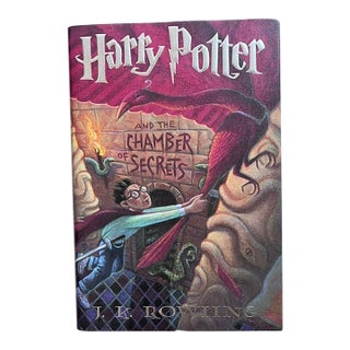 Brand New Condition Vintage 1999 Harry Potter Chamber of Secrets - First American Edition, State 1 Jacket (With Vintage Borders Tag) For Sale