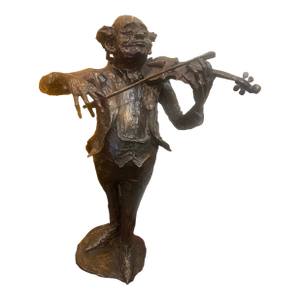 1980s Original 25" Bronze Entitled “The Music of Beethoven “ by Mark Tochilkin 5/9