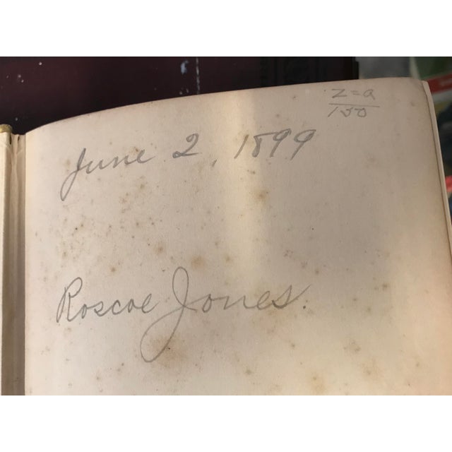 Great vintage table book 1st edition with a name Roscoe Jones June 2, 1899 written on the first page. -DAVID HARUM, A...
