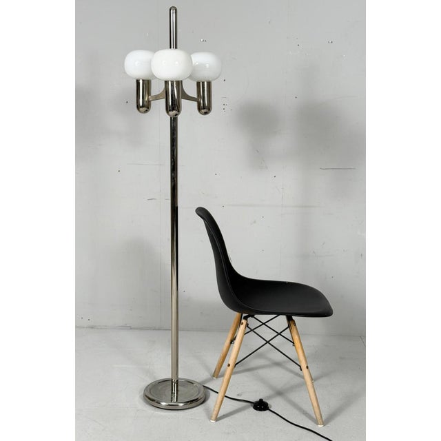 Mid-Century Modern Floor Lamp by Gaetano Sciolari, Italy, 1970s For Sale - Image 18 of 18