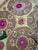 Large Yellow Cotton Suzani With Bold Round Medallions For Sale In New York - Image 6 of 10