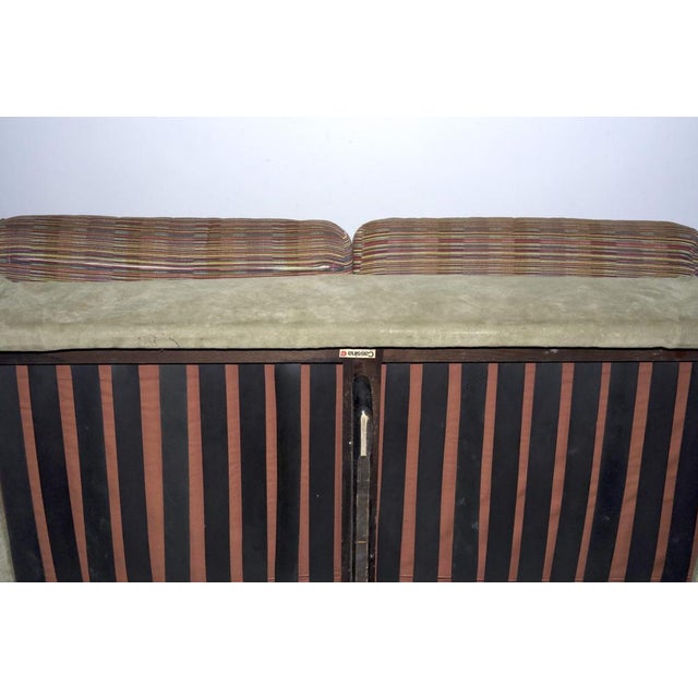 Italian Violoncello Love Seat by Piero De Martini for Cassina, Italy, 1970s For Sale - Image 14 of 15